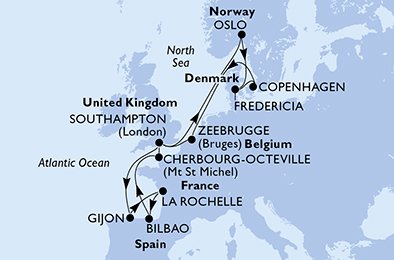 GRAND VOYAGES MSC CRUISES