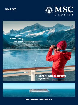 Alaska 2026/2027 cruises brochure