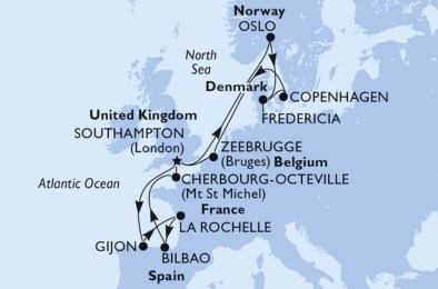 grand atlantic and Scandinavia