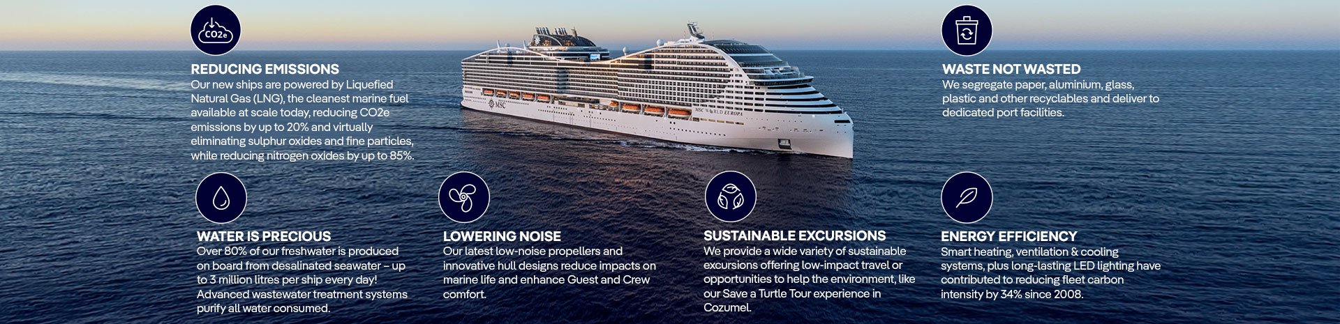 Discover the future of cruising  MSC Cruises