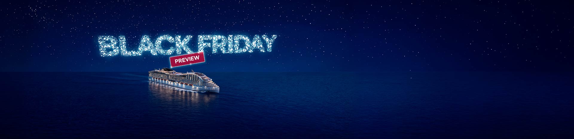 Black Friday Preview | MSC Cruises