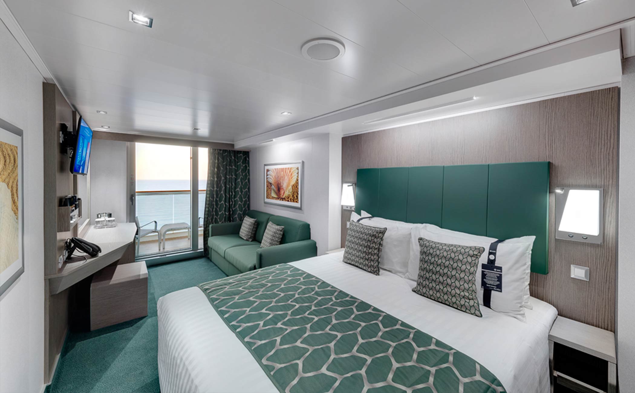 MSC Seaview Cabin: Balcony