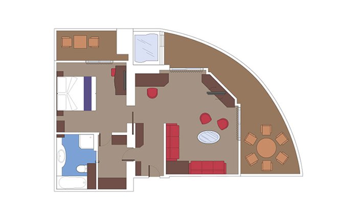 MSC Yatch Club Royal Suite, MSC Virtuosa | MSC Cruises MSC Yatch Club Royal Suite, MSC Virtuosa | MSC Cruises