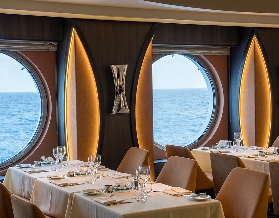 La Foglia Restaurant, MSC World Europa | MSC Cruises La Foglia Restaurant, MSC World Europa | MSC Cruises