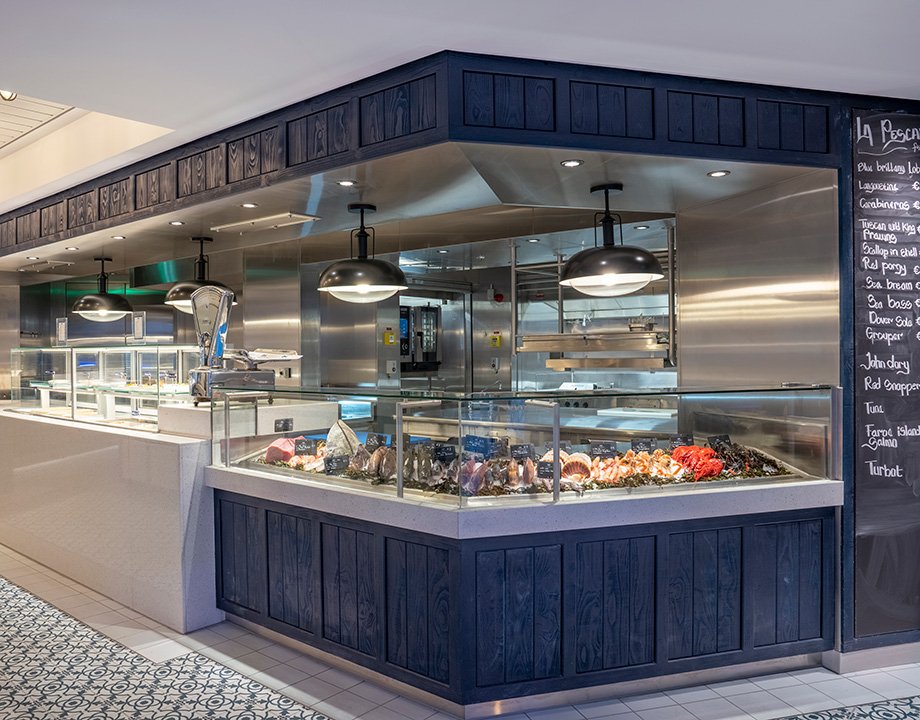La Pescaderia - Fish Market, MSC World Europa | MSC Cruises La Pescaderia - Fish Market, MSC World Europa | MSC Cruises